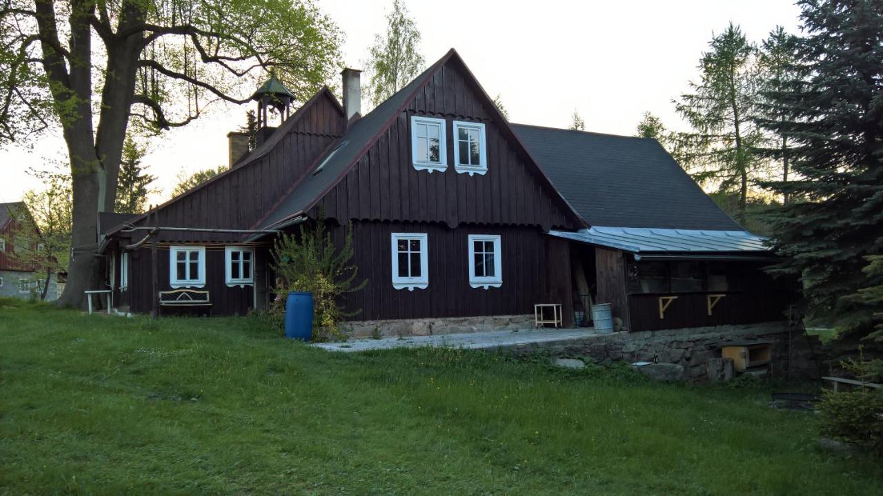 Chata V Srdci Krkonos Villa Kořenov Buitenkant foto